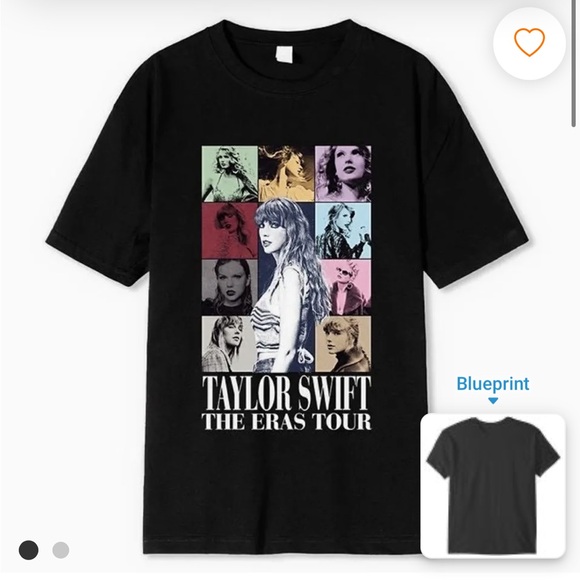 Taylor Eras Tour Printed T Shirt XL earring and bracelet set - Picture 1 of 4